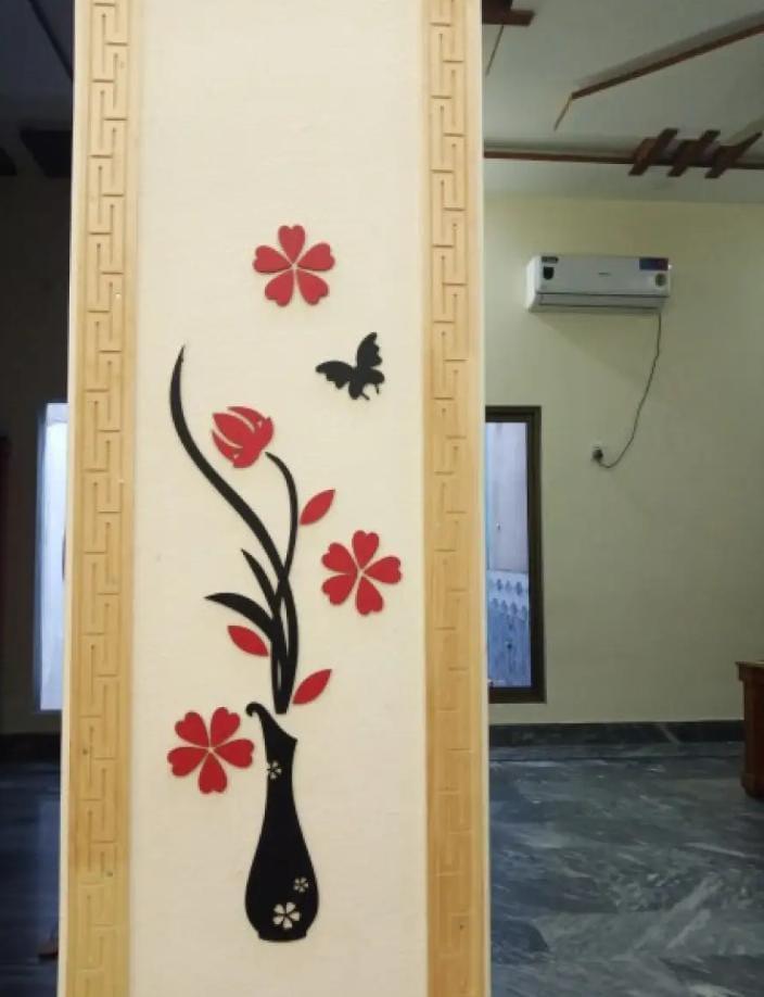 Floral Butterfly Wall Art