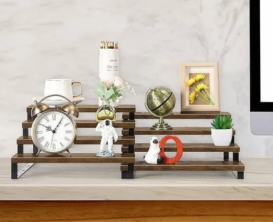 4-Layer Wooden Spice Rack