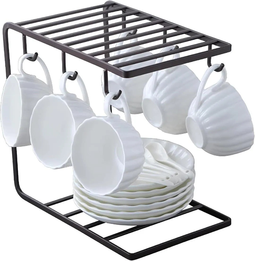 Metal Mug Plate Stand